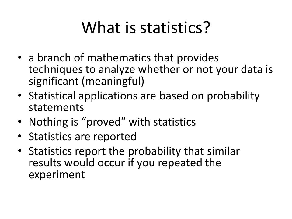 Statistics and Management for Business BSc